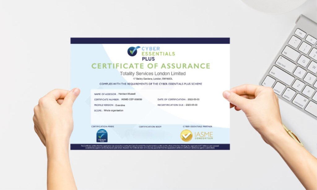 cyber essentials certification 1